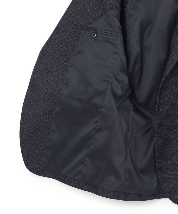 JOSEPH HOMME 新素材【セットアップ対応 / ストレッチ】スロープドビージャージー　ジャケット ネイビー系