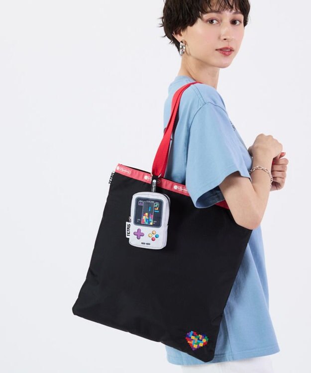 LeSportsac TETRIS KEY RING/テトリスチャーム テトリスチャーム