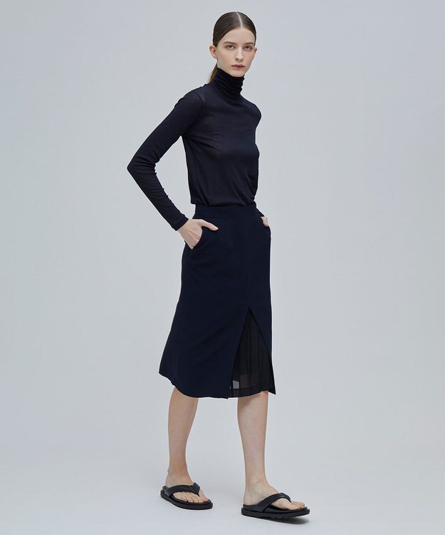 BEIGE， REINE / スカート Navy x Black