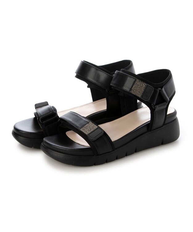 Riz raffinee <Riz raffinee>スポーツサンダル ブラック