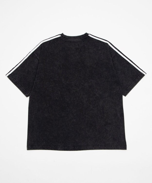 WEGO 【ユニセックス着用ITEM】スリーブラインロゴBIG　T（SS） ブラック