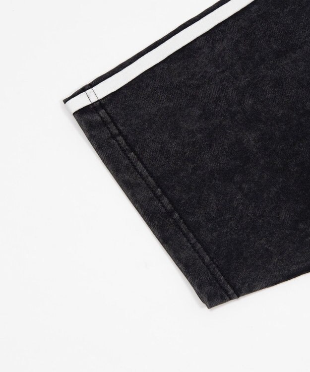 WEGO 【ユニセックス着用ITEM】スリーブラインロゴBIG　T（SS） ブラック