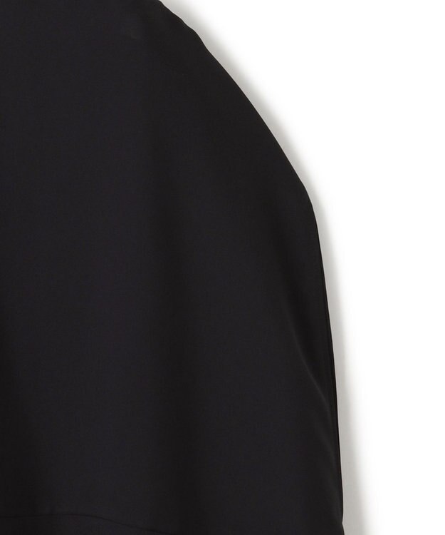 23区 S 【一部店舗限定/UVカット/洗える】ライトウェイトツイル ケープ付き ワンピース ブラック系