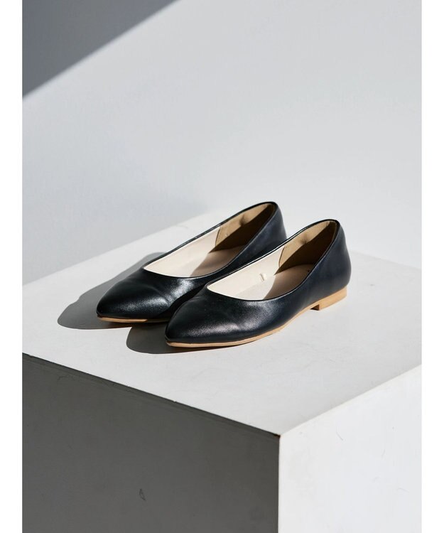 AMERICAN HOLIC 【整履き】ポインテッドパンプス Black