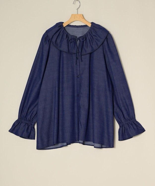 ONWARD Reuse Park 【組曲】ブラウス秋冬 ネイビー