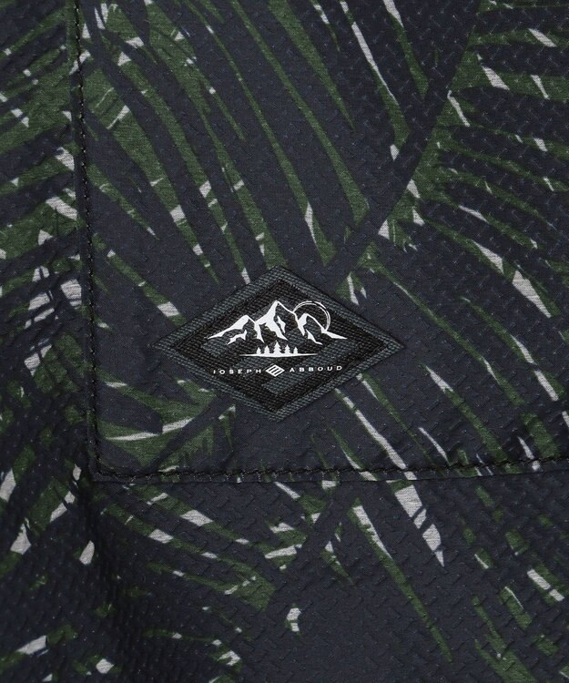 JOSEPH ABBOUD MOUNTAIN 【UNISEX】3Dエンボスリーフ ハーフパンツ オリーブ系6