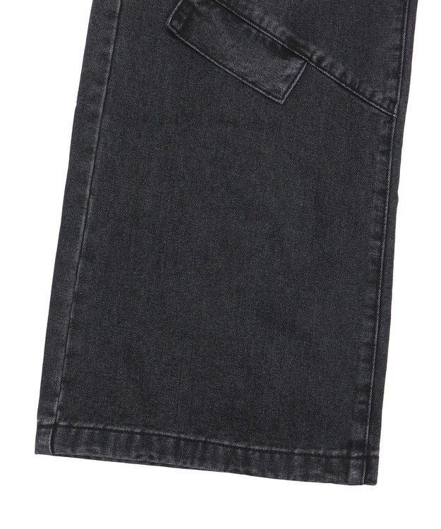 WEGO フェイクシャツスリーブデニム ブラック