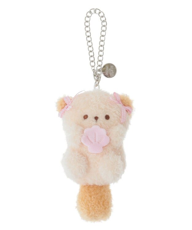 Maison de FLEUR ラッコぬいぐるみチャーム Ivory