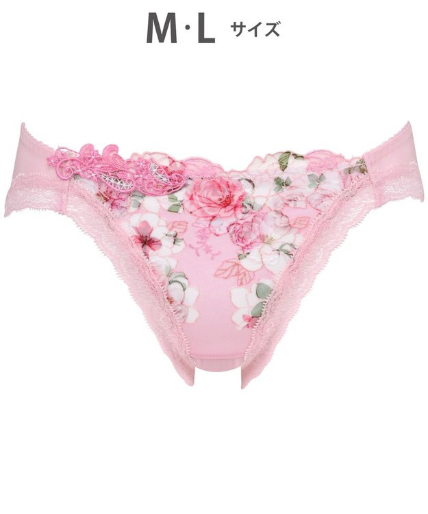 WACOAL ルジェ ショーツ はきこみ丈あさめ BCA442・BCA342とペア 透けにくい(フロント) レディース PCA742 /ワコール ピンク