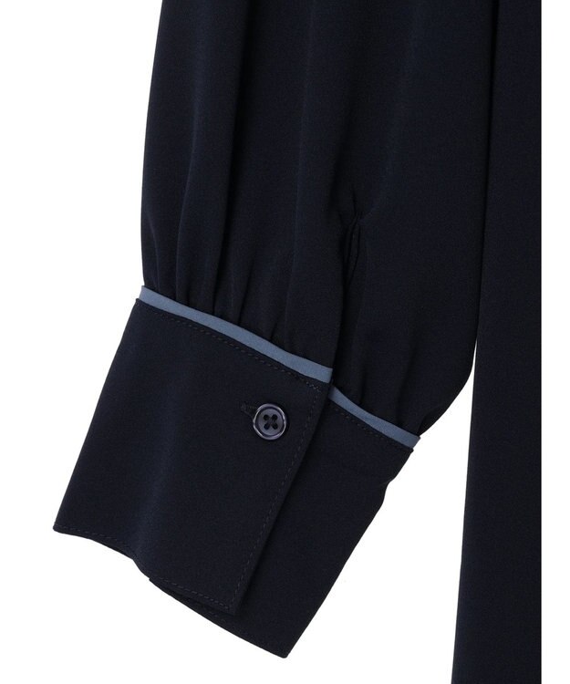 Green Parks armonia．配色パターンワンピース Navy