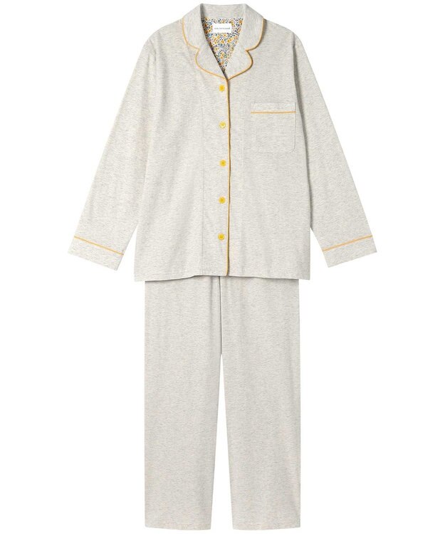 une nana cool 【綿100％】ハイゲージ天竺パジャマ　ＭＡＤＥ　ＷＩＴＨ　ＬＩＢＥＲＴＹ　ＦＡＢＲＩＣ IV