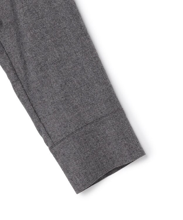 uncrave フランネル BIGカラーシャツ チャコール