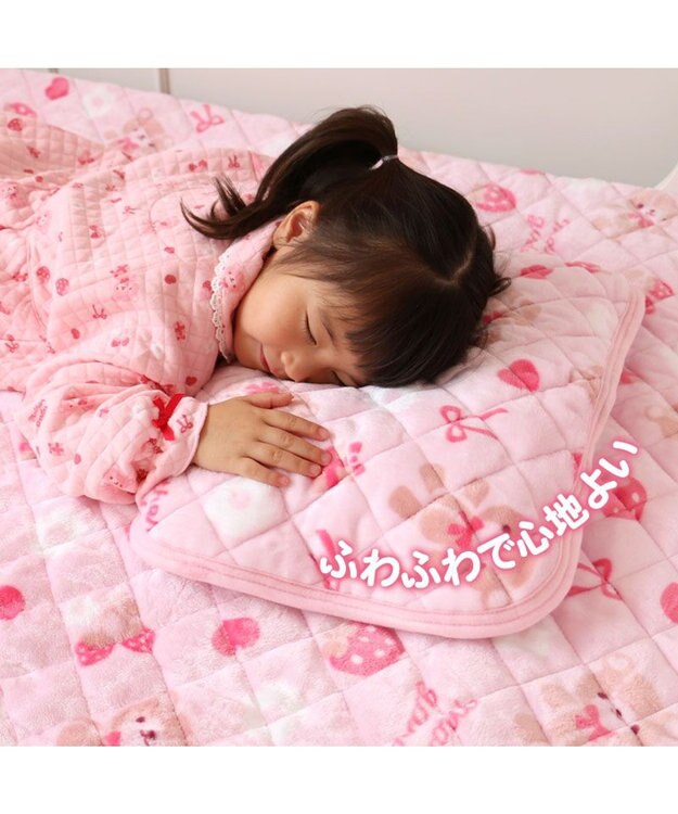 Mother garden マザーガーデン くまちゃん柄 あったか 枕パッド 35×50cm まくらカバー -