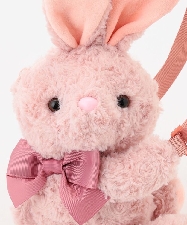 ANY KIDS ぬいぐるみ抱っこポシェット ウサギ