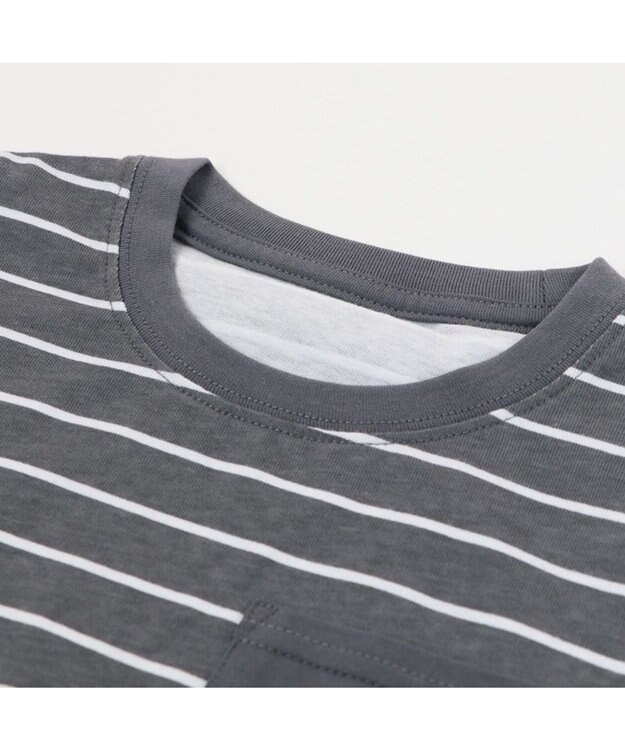 Mother garden しろたん ボーダー柄Ｔシャツ 半袖 《黒色》 キッズサイズ 100 120 140cm 黒