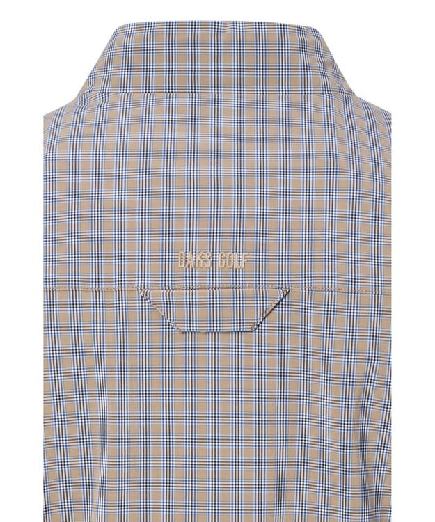 DAKS 【DAKS GOLF】チェックストレッチブルゾン ベージュ