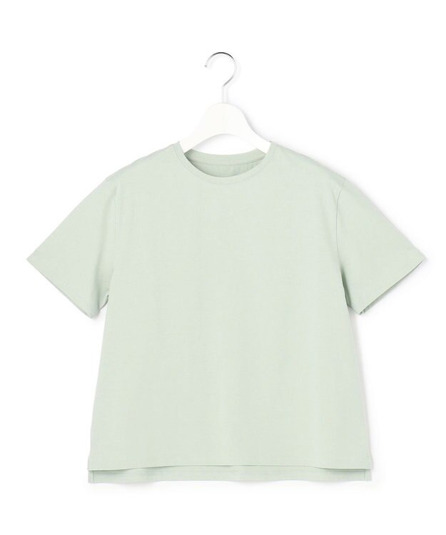 23区 【先行予約/WEB＆一部店舗限定カラーあり】ハイエンド クルーネック Tシャツ ライトグリーン系