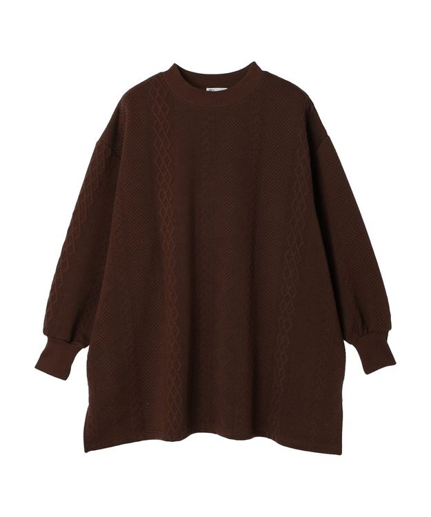 CRAFT STANDARD BOUTIQUE JQカットチュニック1 Brown