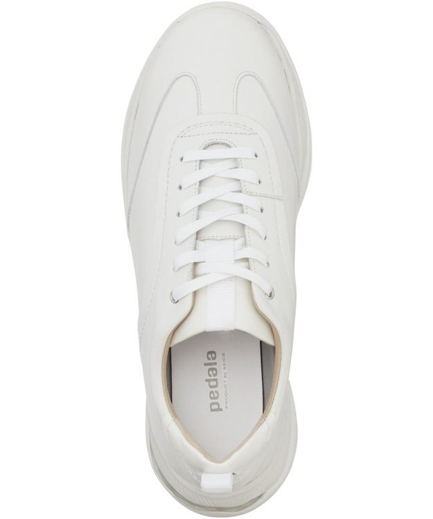 ASICS WALKING ペダラ ライドウォーク レディース 2E 3.5cmヒール ホワイト系