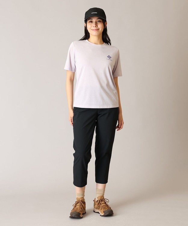Columbia Columbia/ ウィメンズシダートレイルグラフィックTシャツ /コロンビア Lavender Pearl Stacked Gem Mini