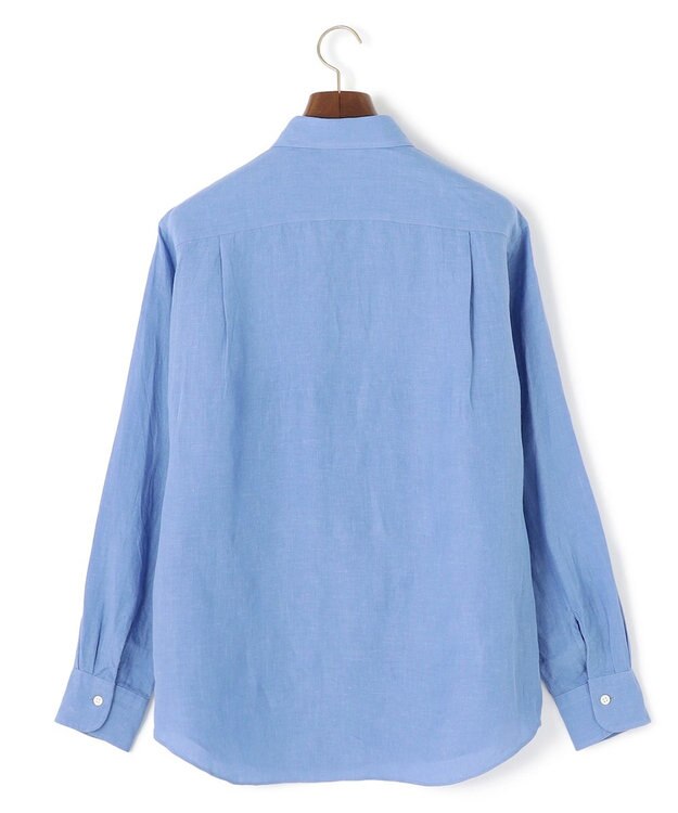J.PRESS MEN 【洗える】リネントロピカル シャツ / レギュラー ブルー系