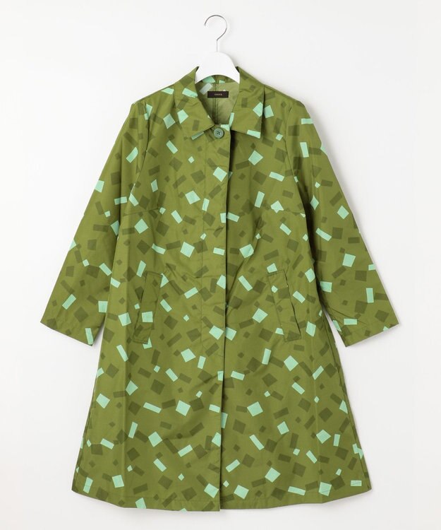 MOONBAT cocca ステンカラーレインコート clacker オリーブグリーン