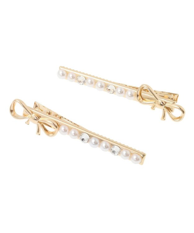 Maison de FLEUR リボンピンセット Gold