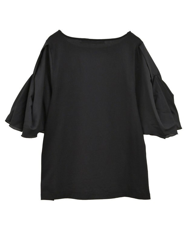 YECCA VECCA シアースリーブカットソー Off White