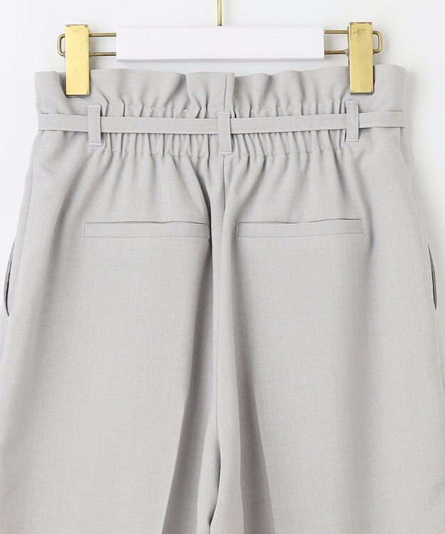 ANY SIS 【セットアップ可】ドライタッチクール ワイドパンツ ライトグレー