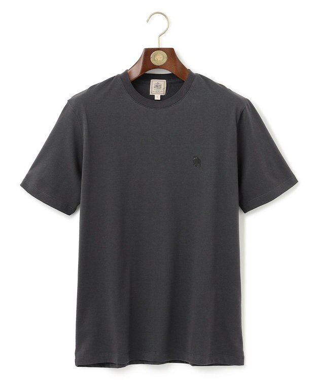 J.PRESS MEN 【一部店舗限定】バックブル ムカラTシャツ グレー系