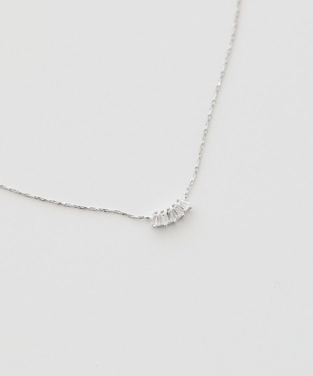 earth music&ecology プチビジューネックレス Silver