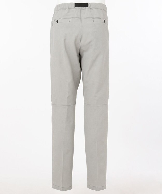 JOSEPH ABBOUD MOUNTAIN クレープドットエアー パンツ ライトグレー系
