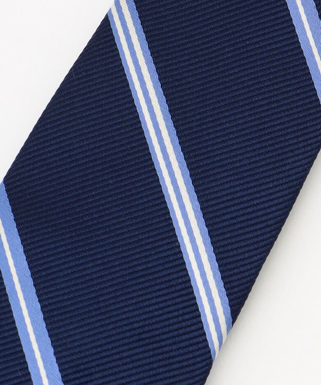 J.PRESS MEN 【フレッシャーズにもおすすめ】レジメンタル ネクタイ ネイビー系1