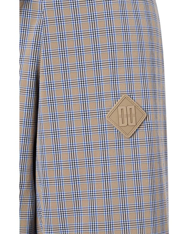 DAKS 【DAKS GOLF】チェックストレッチブルゾン ベージュ