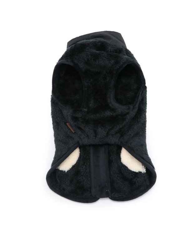 PET PARADISE ペットパラダイス 刺繍 背開き ベスト 小型犬 黒