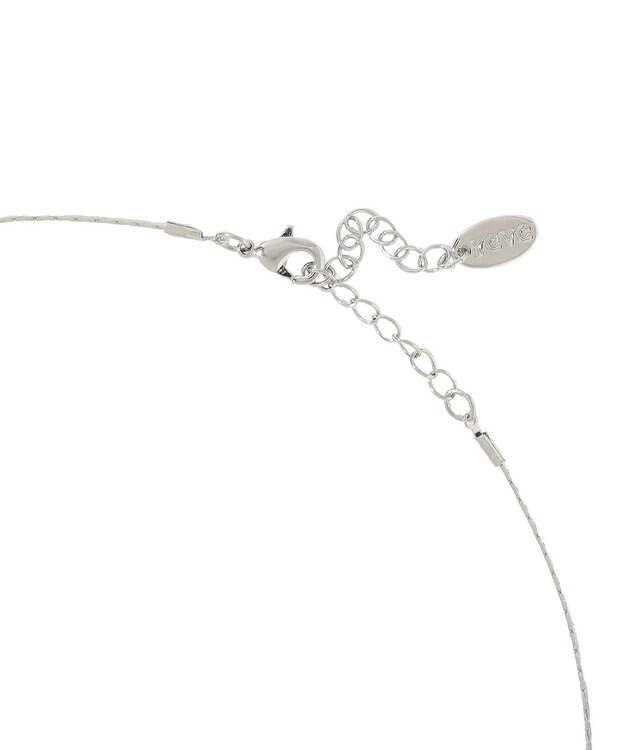 YECCA VECCA パールMIXロングネックレス Silver