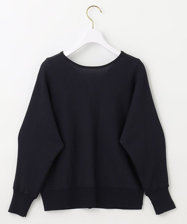 ANY SIS 【優木まおみさんコラボ】愛しの着回し カーディガン×ブラウス セット ネイビー×オフ