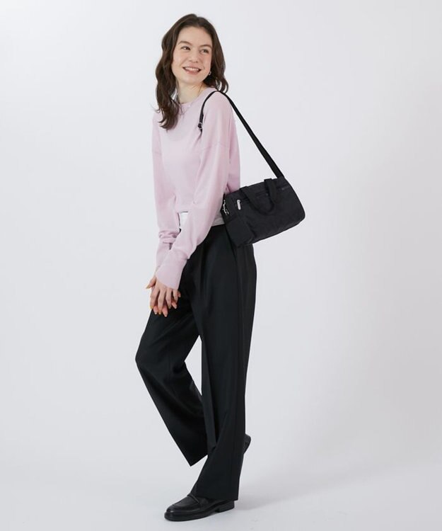 ■LeSportsac■EVERYDAY SM SATCHELブラックハートデボス EVERYDAY SM SATCHEL/ブラックハートデボス / LeSportsac