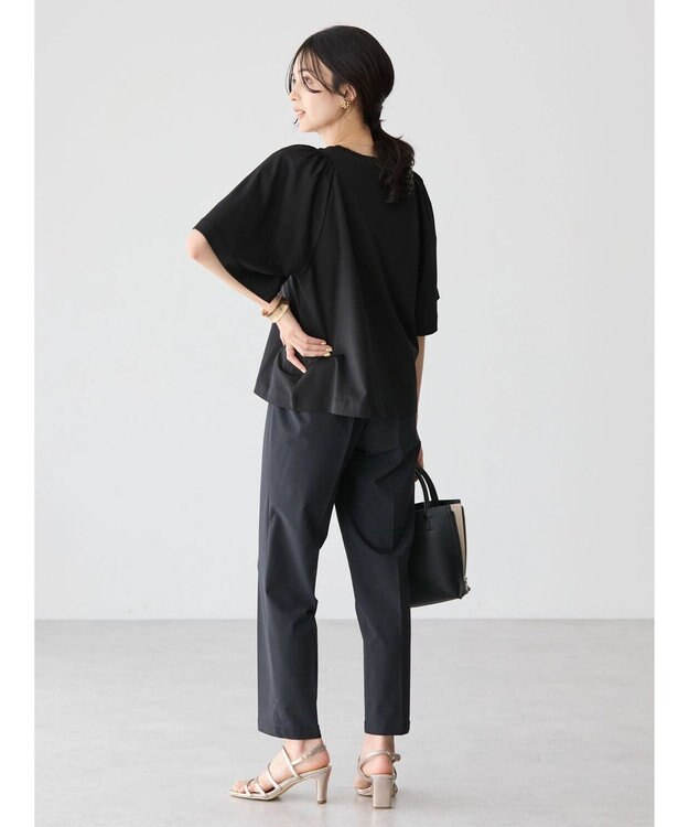 AMERICAN HOLIC フレアスリーブカットプルオーバー Black