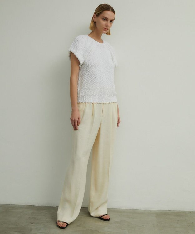 BEIGE， PAUL / ワイドパンツ Ecru