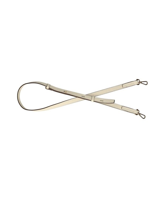 INTER-CHAUSSURES 【LORISTELLA】ソフトカーブ ハンドバッグスモール ホワイト