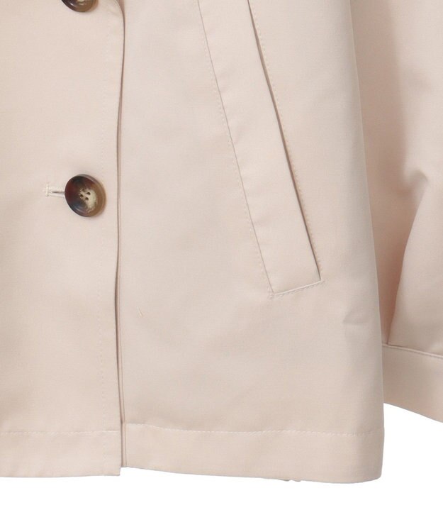 Green Parks 撥水加工　ショート丈トレンチコート Light Beige