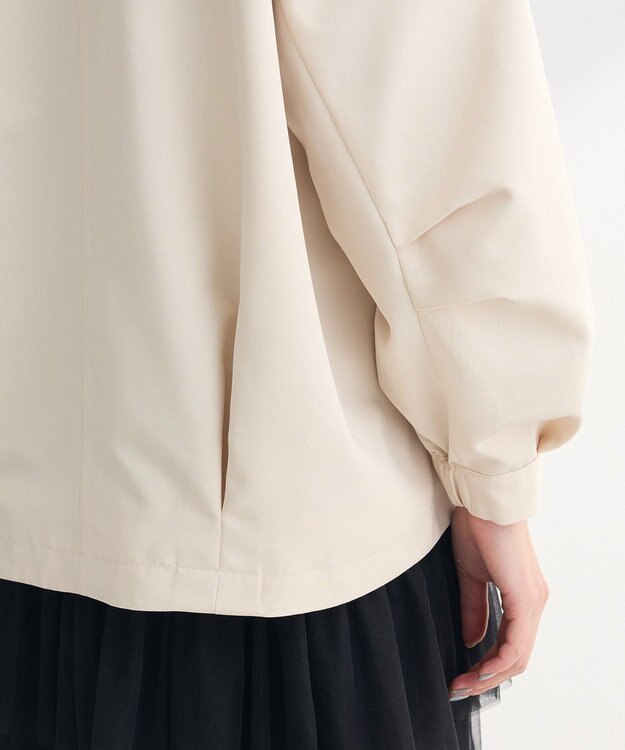 Green Parks 撥水加工　ショート丈トレンチコート Light Beige