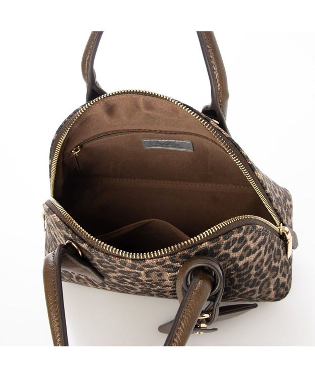 UNBILLION カシュカシュ cachecache / ポーチ付きシェル型ボストン レオ