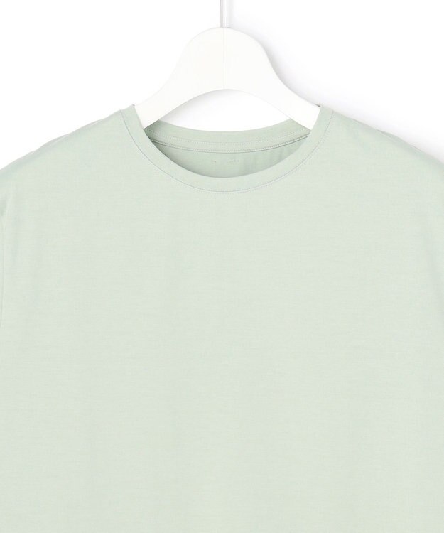 23区 【先行予約/WEB＆一部店舗限定カラーあり】ハイエンド クルーネック Tシャツ ライトグリーン系