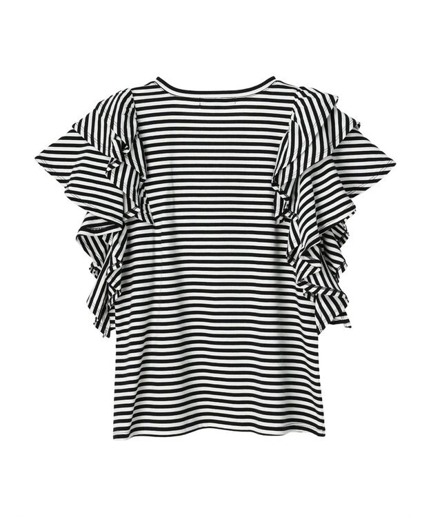 Green Parks ・ＳＵＧＡＲ　ＳＰＯＯＮ　ラッフルレイヤードＴシャツ Off White