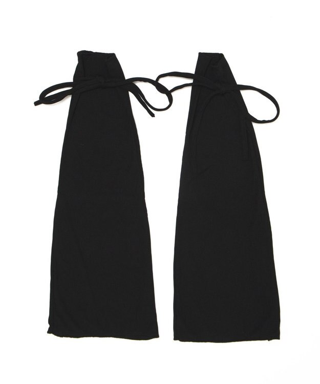 WEGO レースアップデザインレッグカバー ブラック