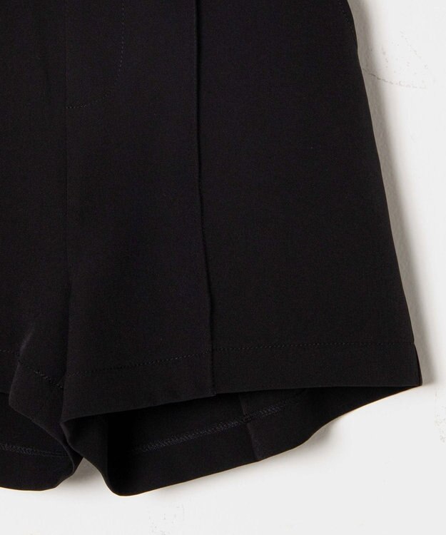 WEGO ピンタックショートパンツ ブラック