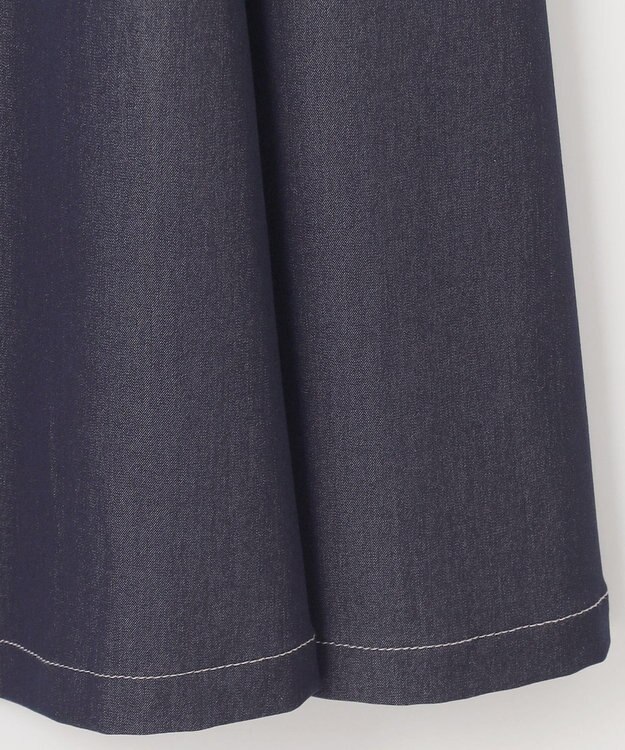 ANY SIS 【洗える】デニムライクシャンブレー ワンピース シャンブレー