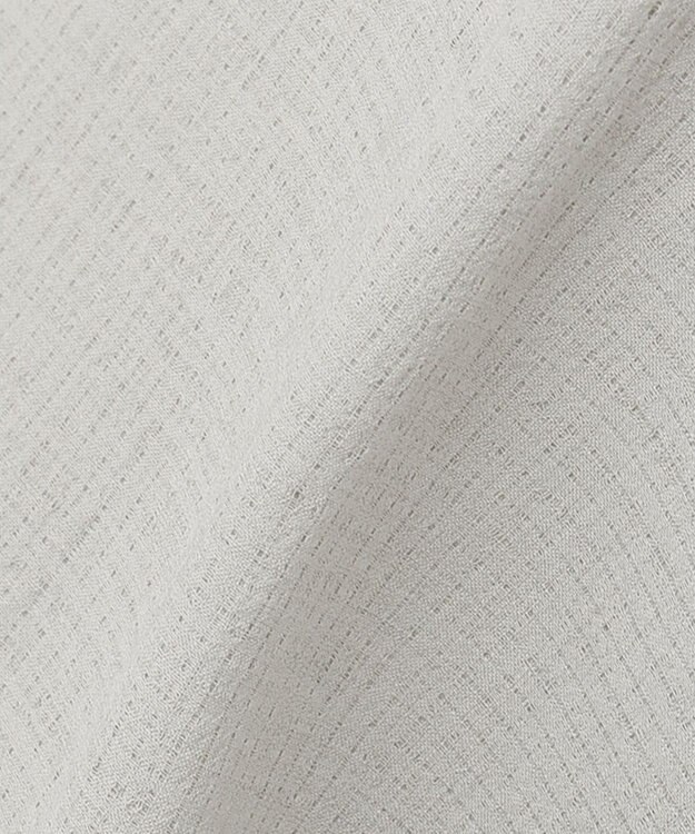 JOSEPH ABBOUD MOUNTAIN クレープドットエアー パンツ ライトグレー系